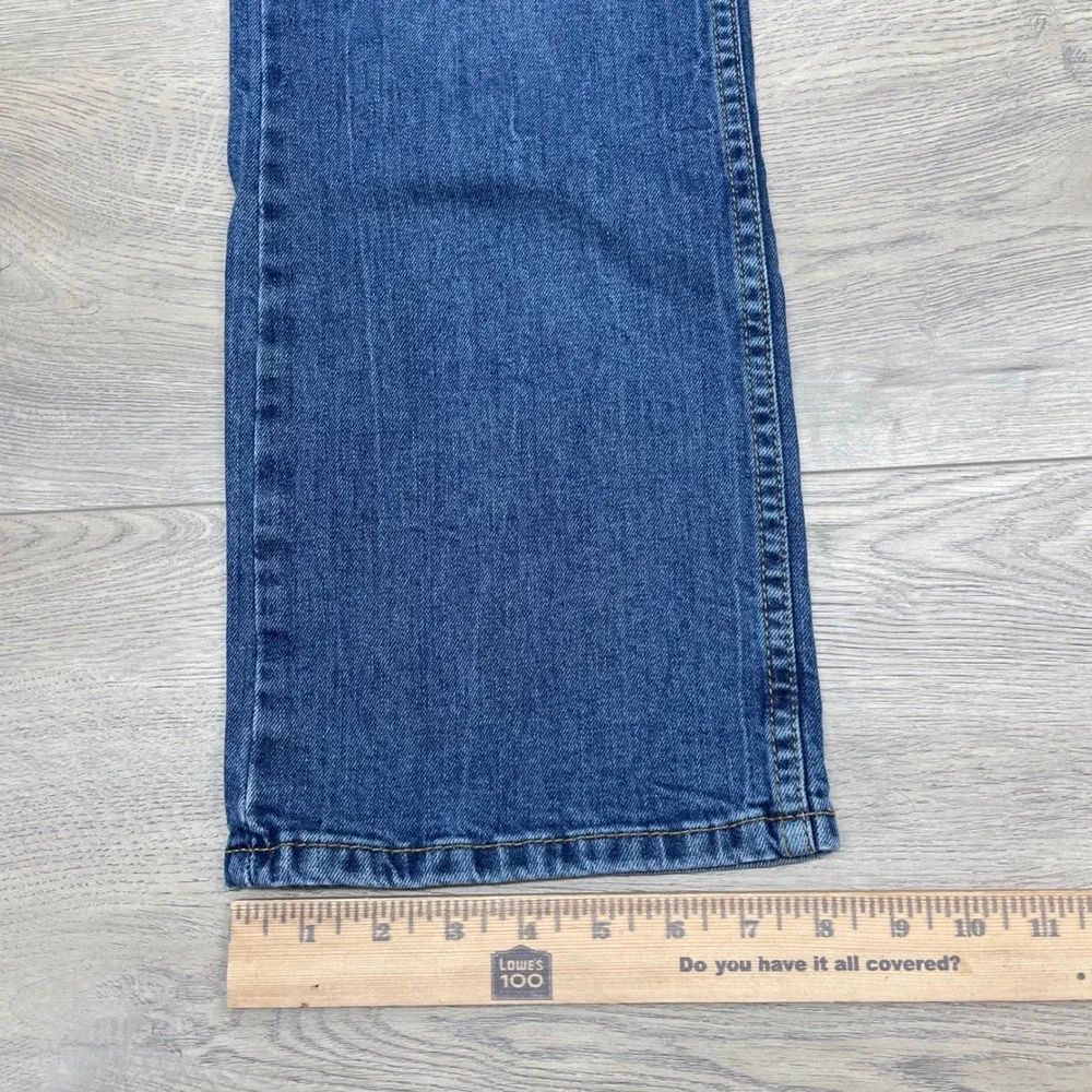 Levi's 527 Slim Bootcut Jeans Mens 32x34 Blue Denim Country Cowboy